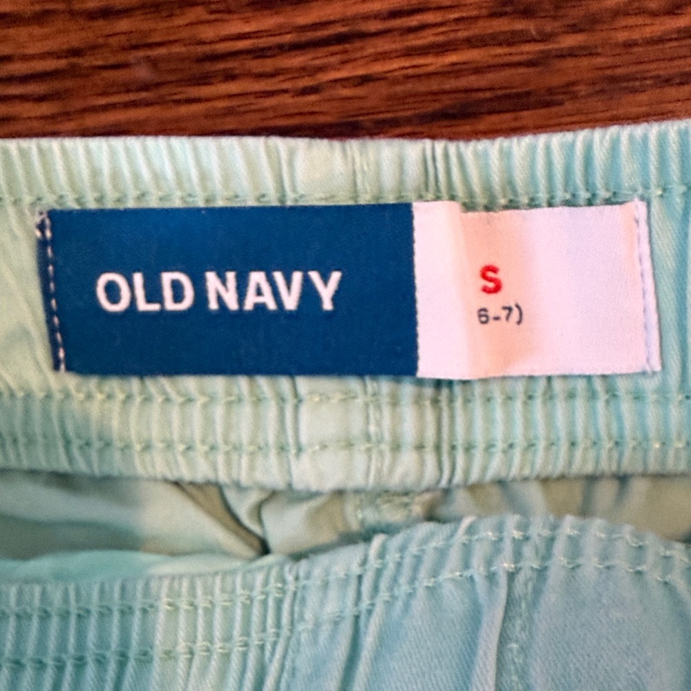 Old Navy Kids Shorts - Khaki, Aqua, Navy, Charcoal - Picture 2 of 7